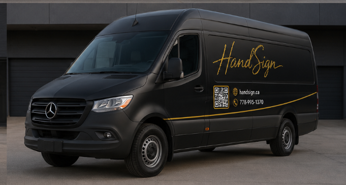 HandSign Mobile Barbershop Van